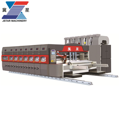 Automatic Cardboard Box Making Machine Cardboard Box Infeed Flexo Printing Die Cutting Machine With Good Price