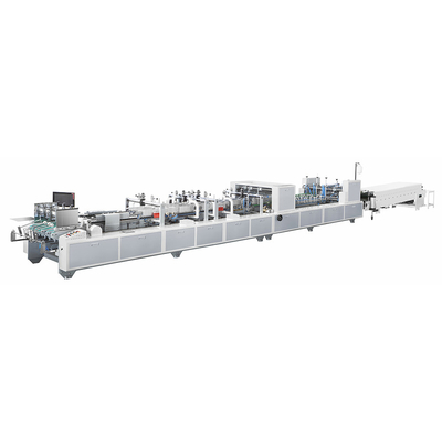ZH-A1050 Automatic Food Folder 4 6 Corner Gluer Machine With Higher Coating Speed
