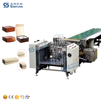 Tabela quente da colagem do derretimento que cola a caixa de papel semiautomática de máquina de empacotamento da máquina que cola a máquina