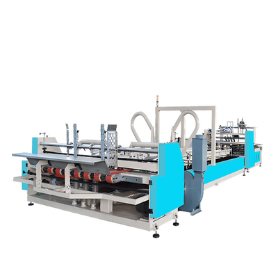 Full automatic food corrugados cardboard box folder gluer machine corrugados cardboard cartoner